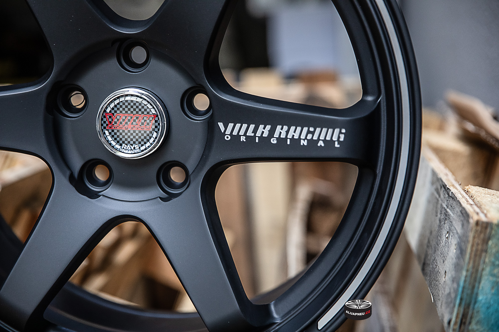 Disky Rays Volk TE37 BLACK 